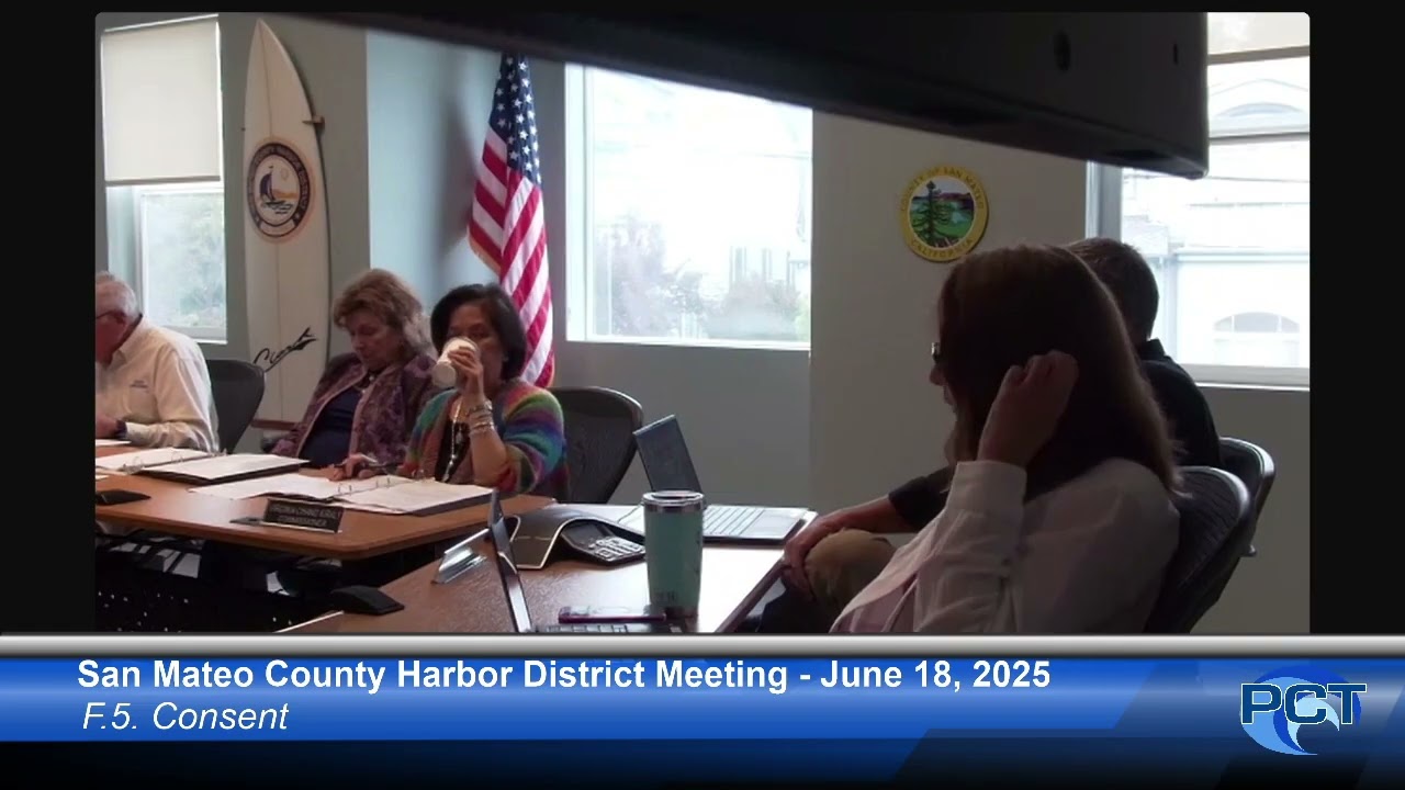SMCHD 6/18/25 - San Mateo County Harbor District Meeting - June 18, 2025