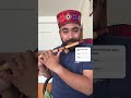 When the flute player levels up to the boss level #justflutes #bambootunes #relaxingflutemusic