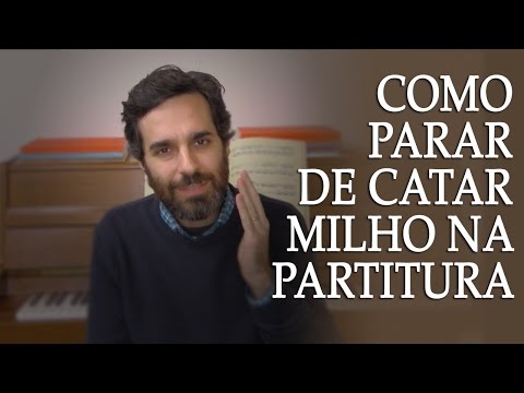 Como bater os olhos na partitura e saber qual nota tocar