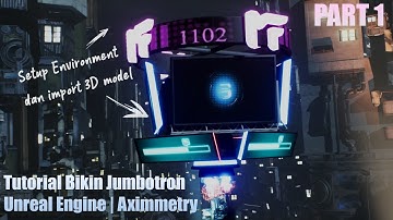 Jumbotron Tutorial | Unreal Engine | Aximmetry