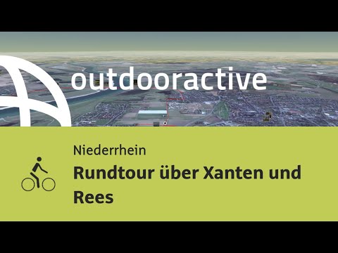 Radtour am Niederrhein: Rundtour über Xanten und Rees