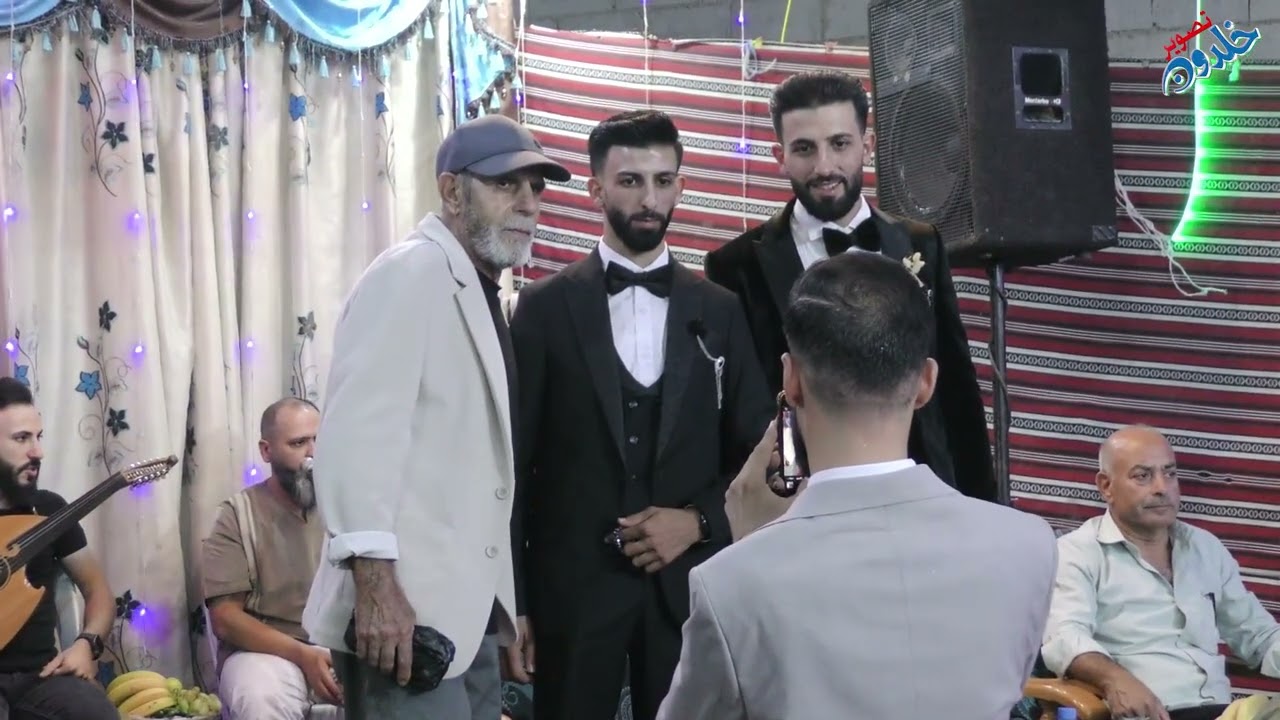 حفل زفاف العرسان محمد ومامون خضر في بلدة حفير التحتا مع الشعار : بدر العجوز ـ عارف النبواني 