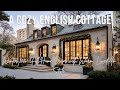 A Cozy English Cottage in Winter Full Home Decor with Warm, Lived In Style