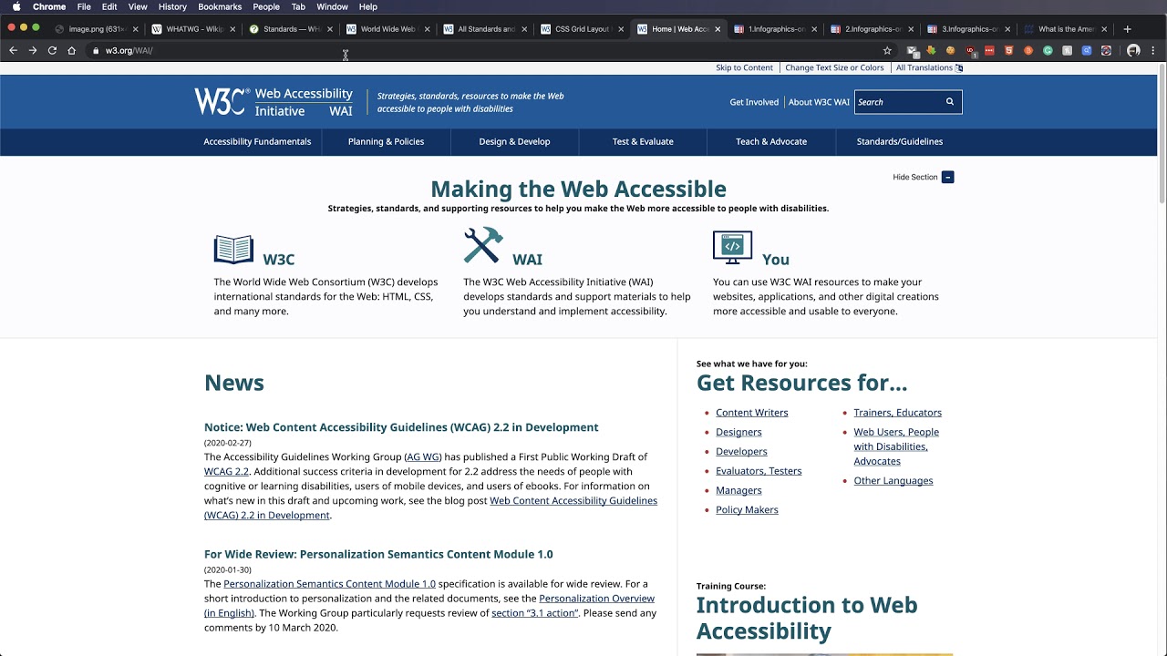 Web Standards & Accessibility - YouTube
