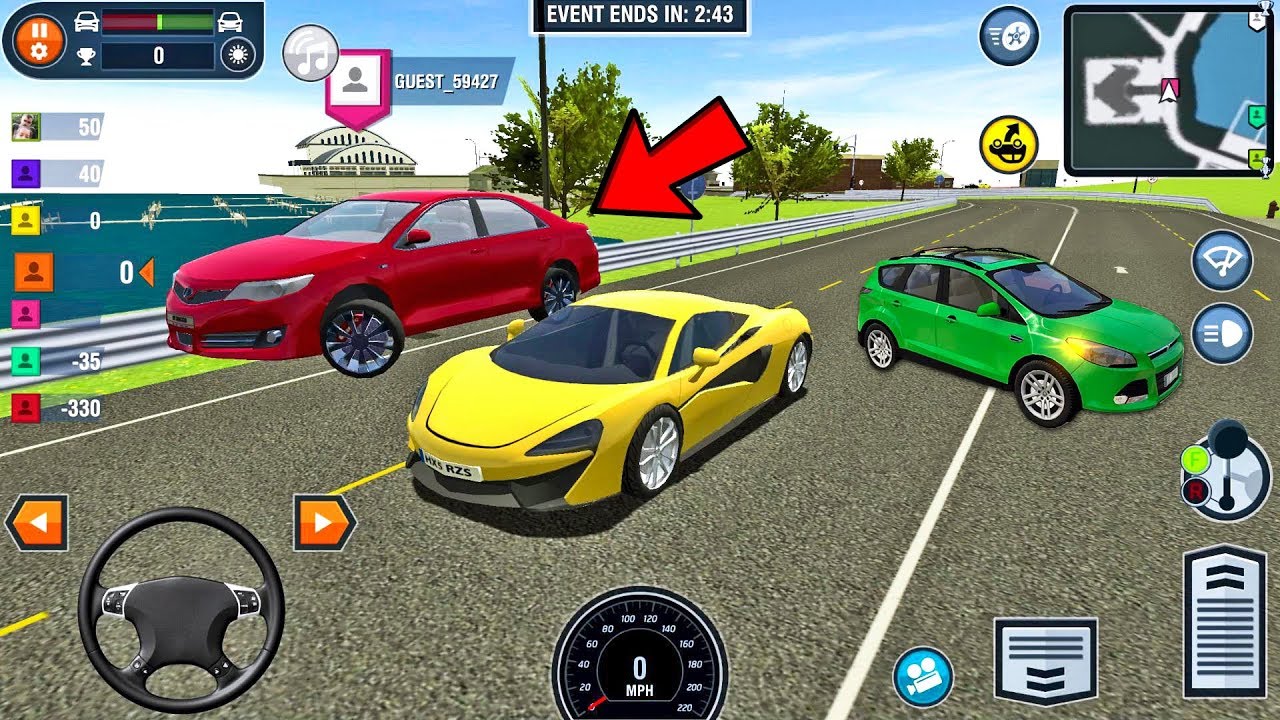 Car Driving School Simulator #24 MULTIPLAYER! - Android IOS gameplay 