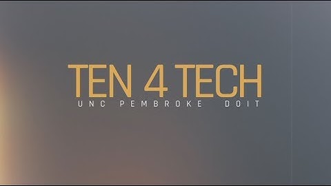 Ten 4 Tech: WebEx Add ons
