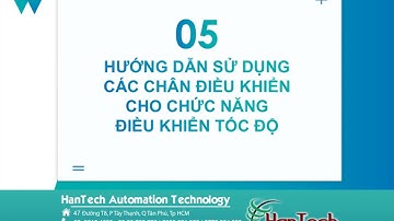 ►WECON SERVO Hướng dẫn sử dụng các chân điều khiển cho chức năng điều khiển tốc độ ◄