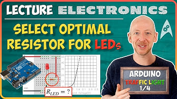 Select Optimal LED-Resistor | "Arduino Traffic Light" (1/4)