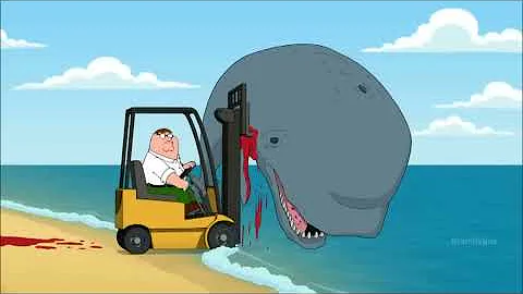 FAMILY GUY WHALE FORKLIFT