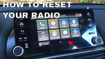 How To Reset The Radio In Your Honda