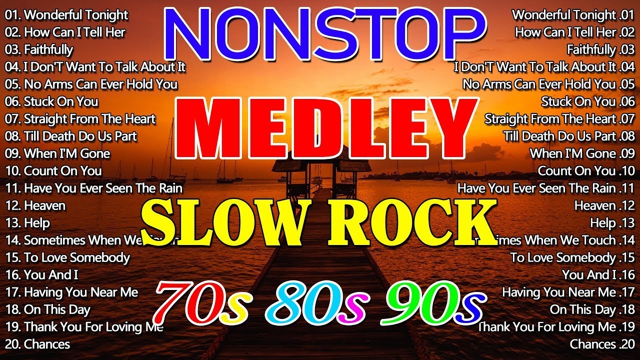 Slow Rock Love Songs Collection 70s 80s 90s | Nonstop Slow Rock Pinoy Medley 💦 Best Luamang Tugtugin