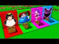 SURVIVAL in SECRET BASE of FAT CUTEST GUGU GAGA PENGUIN | POPPY PLAY TIME | GUGUGAGA in Minecraft