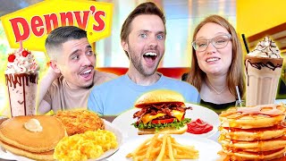 Tasting EVERYTHING On DENNY’S Menu!!!