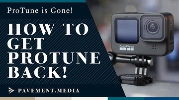 GoPro App Protune - How to Get it Back!