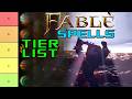 The OFFICIAL Fable Spells Tier List!! - Fable Anniversary/Fable TLC Best & Worst Spells Revisited