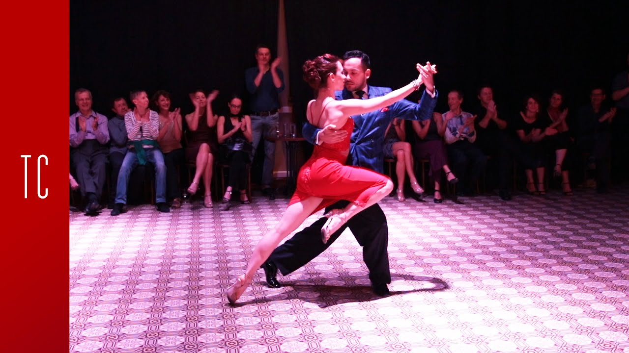 Tango: Laura D'Anna y Sebastián Acosta, 7/12/2017, Patio de Tango 1/4