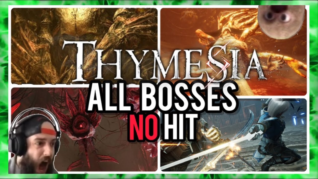 Thymesia All Bosses No Hit No Damage Run YouTube