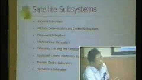 ENE426 - Satellite Communication Engineering : Chapter 1 Part 8
