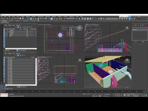 3DS MAX Videocourse - 07 - Creating Complex Scenes, Architecture
