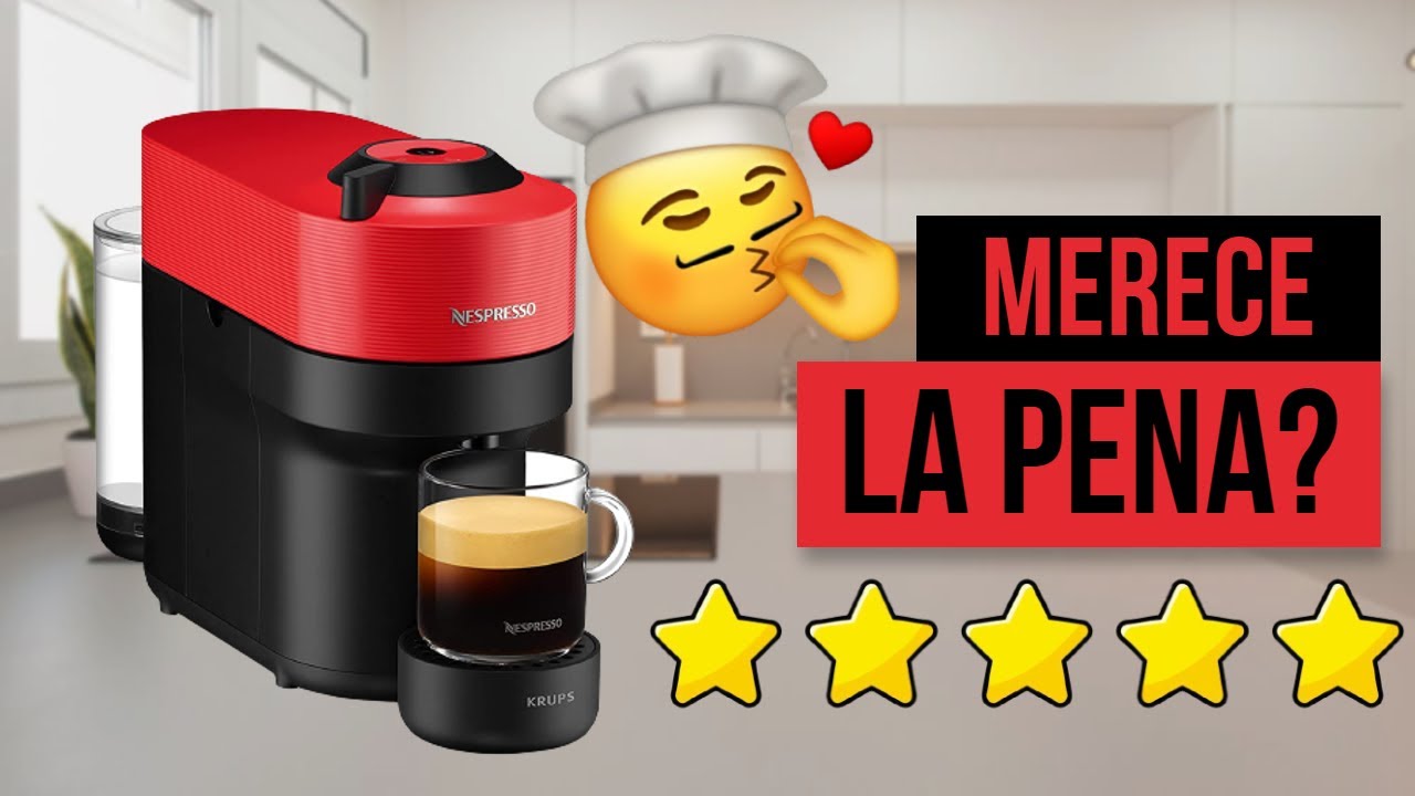 ☕Cafetera Krups Nespresso VERTUO POP🤩- Cafetera de cápsulas