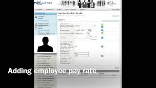 Adding Employee Pay Rate