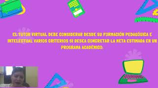 EL TUTOR VIRTUAL EN EL CONTEXTO DEL  E LEARNING Y B LEARNING