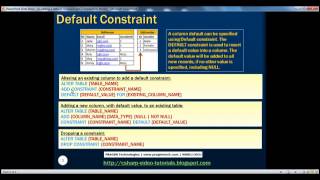 Part 4   Adding a default constraint