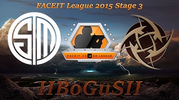 NiP vs TSM [Dust2] - Faceit League 2015 EU Stage 3 - CS:GO