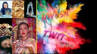 Hwasa 화사 - Twit 멍청이 Lyrics Hanromeng가사 Color Coded
