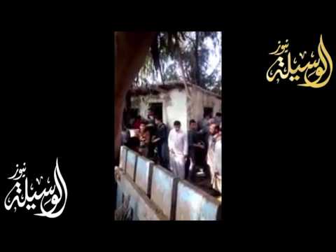 شاهد النعش الذي أجبر مشيعي الجنازة على دفن الجثمان بغرفة نوم المتوفي