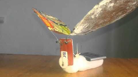 how to make bird flapping mechanism #ornithopter