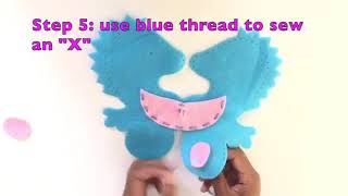 How to Sew a Seahorse I Kids Sewing Projects I Felt Sewing I My Ocean Friends Sewing Kit