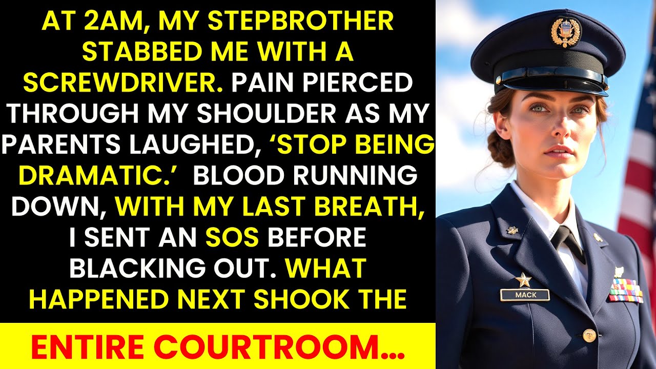 At 2AM, My Stepbrother Stabbed Me With a Screwdriver — Parents Sneered: ‘Stop Being Dramatic.’ But…
