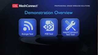 Performing A Range Test  Using MeshConnect Development Tools