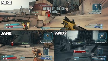 Borderlands 2 Split Screen Xbox One Gameplay 1080 HD - The Handsome Collection
