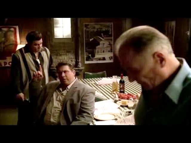 Fat Dom Gets Whacked By Silvio And Carlo - The Sopranos HD class=