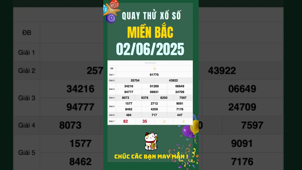 xổ số tiền giang hôm qua Quay Thử Xổ Số Miền Bắc Ngày 2/6/2025 | Dự Đoán KQXS Thứ 2 – Thủ Đô Hà Nội