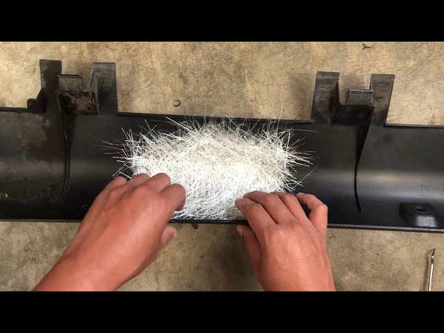 Fixing Car Pieces With Fiberglass / JMK 