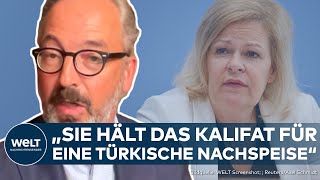 MANNHEIM: "Ist das Land in guten Händen?" - Scharfe Kritik von Jan Fleischhauer an Nancy Faeser