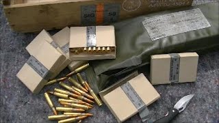 Unboxing Austrian Hirtenberger 7.62x51 Ammo