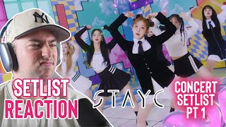 Stayc Reaction  Concert Setlist Pt 1