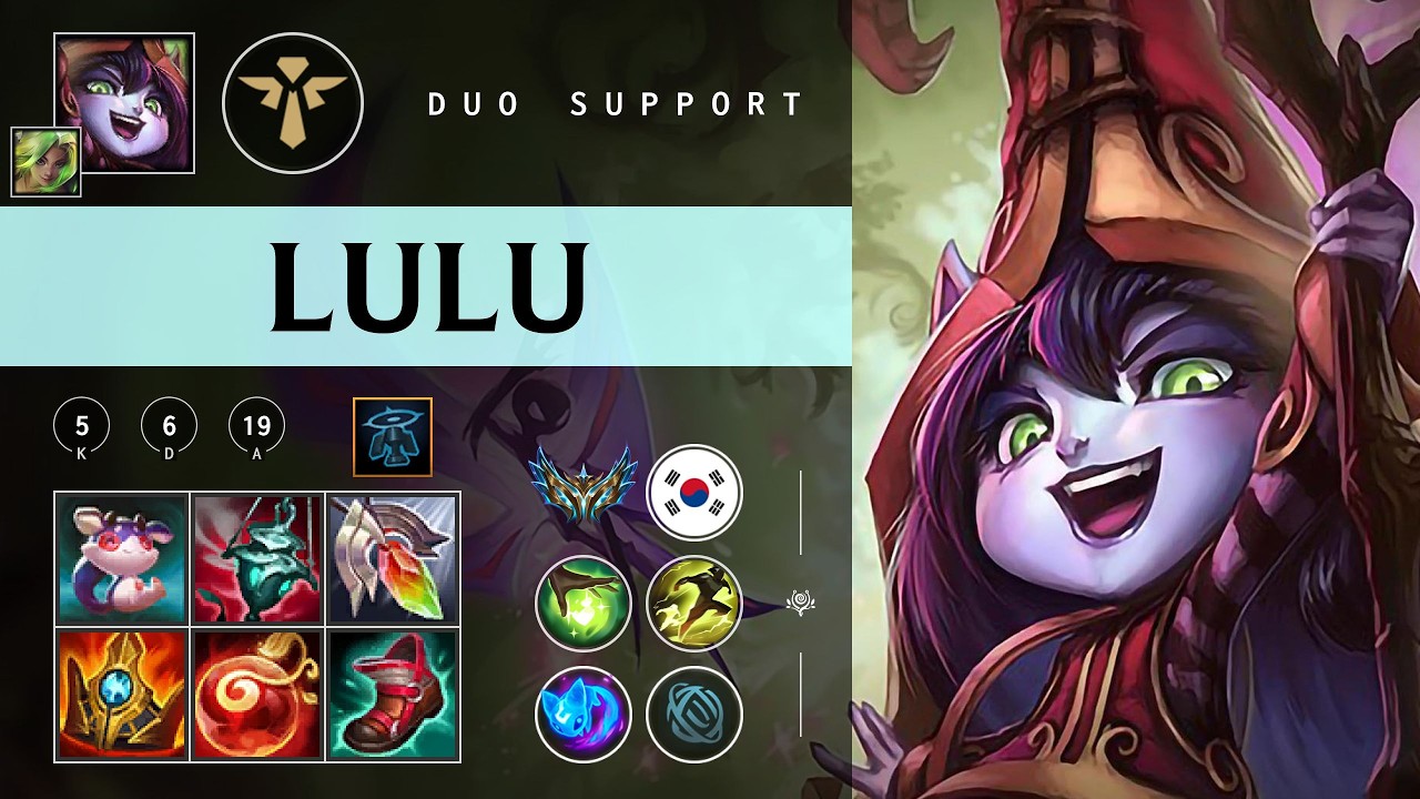 Lulu Support vs Pyke - KR Challenger Patch 26.04