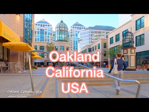 [4K] Oakland, California, USA ?? | Oakland City Center, City Hall, Fox Theatre | Walking Tour