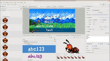 [v2-2018 ] Scene editor: add and change Bitmap Text objects