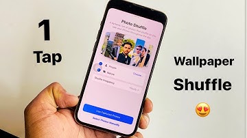 Set automatic change wallpaper change in iPhone || IOS 16 wallpaper shuffle feature