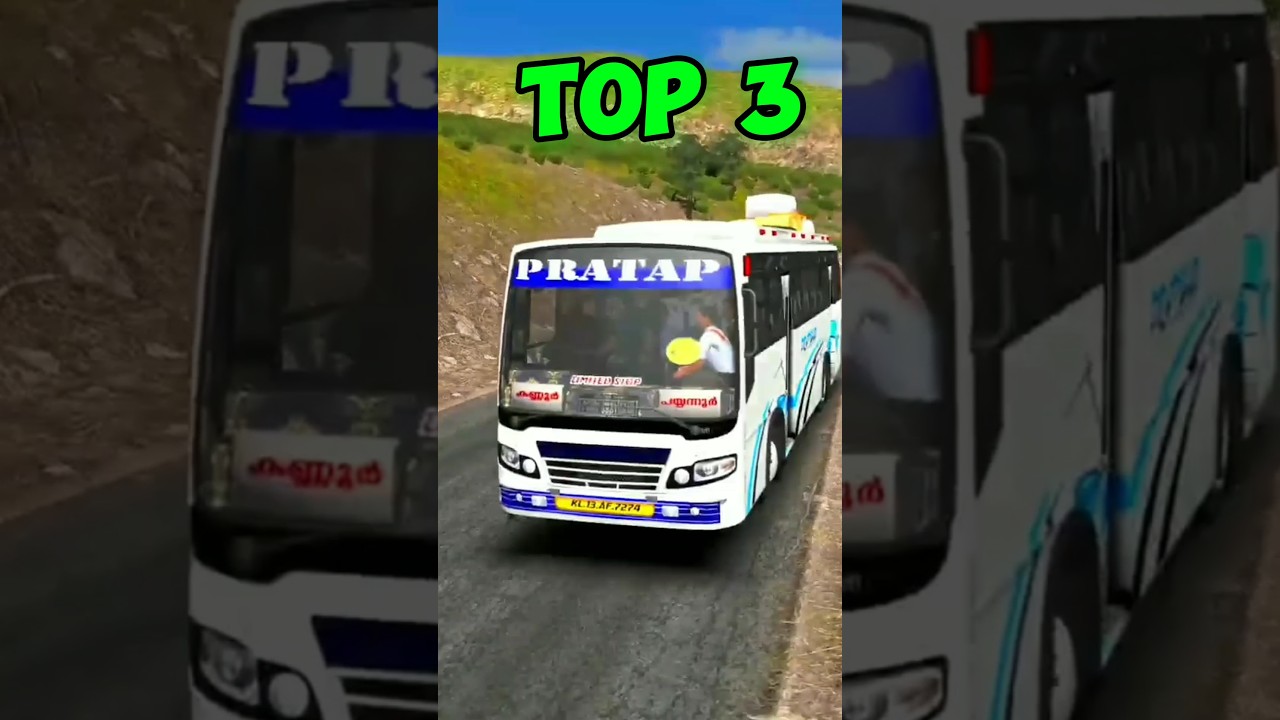 TOP 3 BEST BUS SIMULATOR 🤩 GAMES FOR ANDROID 📱#shorts #bussimulatorindonesia