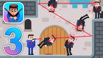 Mr Bullet - Gameplay Walkthrough Part 3 Chapter 7-8-9-10 (Android, iOS Gameplay)