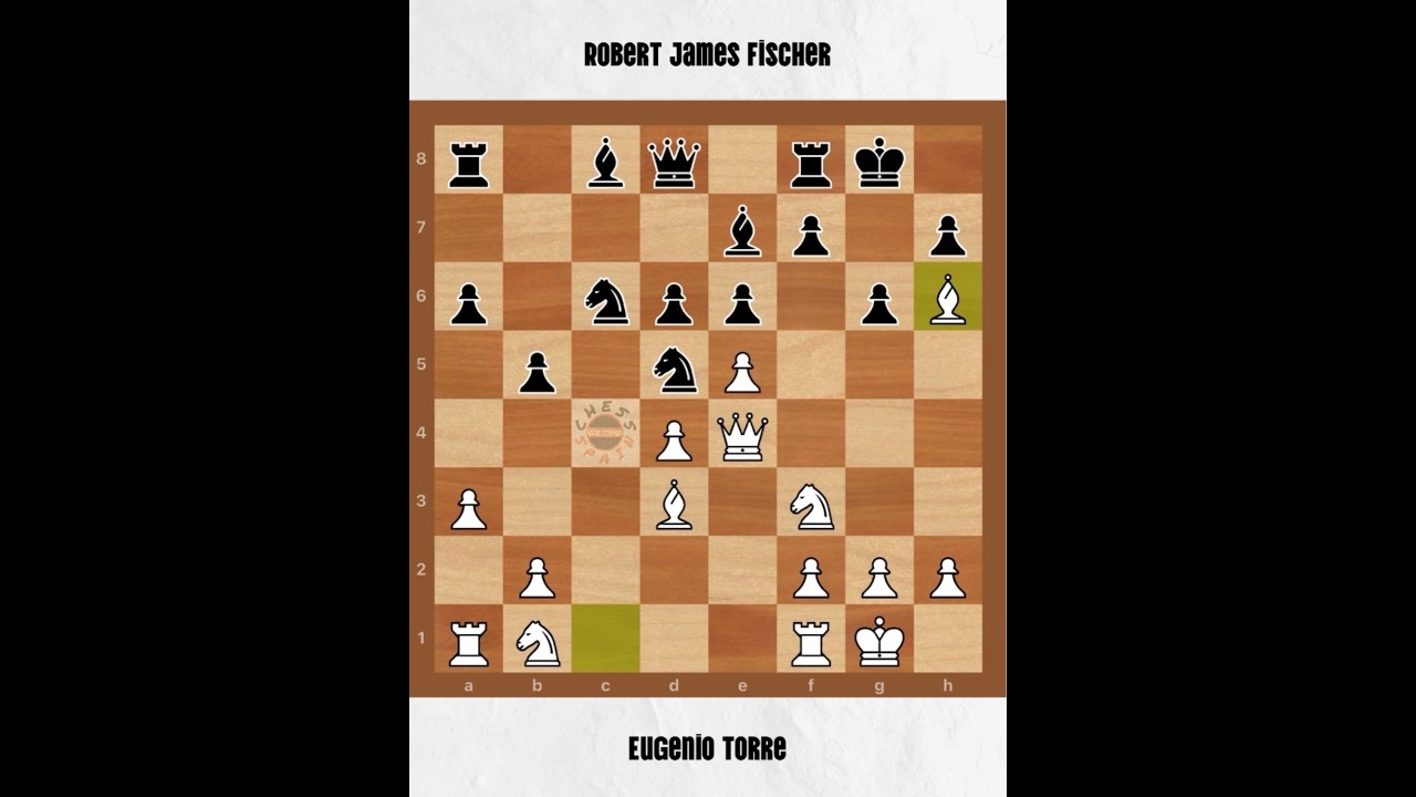 Eugenio Torre vs Robert James Fischer. Training game Sveti Stefan YUG (1992)