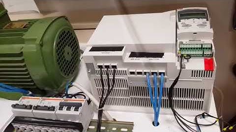 7.1) Entering Parameters to ABB Inverter for Standard Macro with ABB ACS355