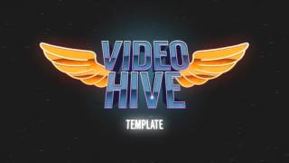 5 VHS Title Opener Pack 2 After Effects Template